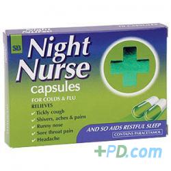Night Nurse Capsules X 10 Capsules