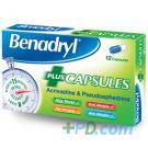 Benadryl Plus Allergy & Congestion Relief - 12 Tablets