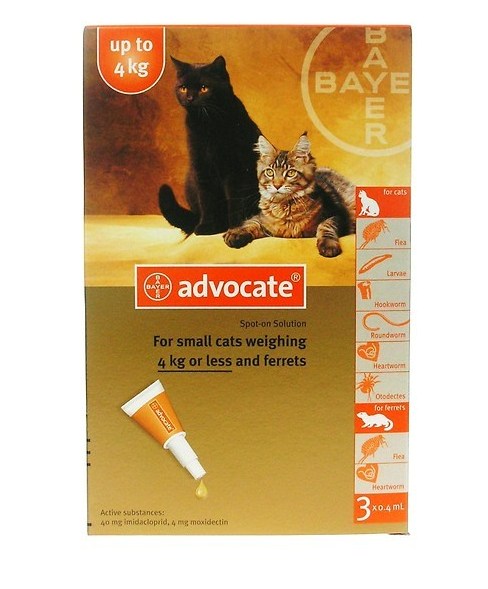 Advocate Small Cat 40 <4kg 3pip