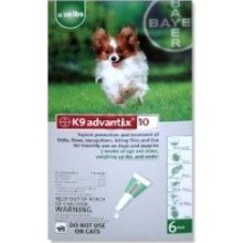 Advantix 40 Dog Up To 4kg 4'S