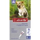 Advantix 400 Dog 25kg+ over 4'S