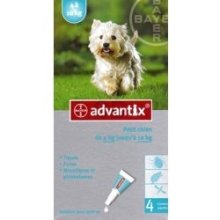 Advantix 100 Dogs 4kg-10kg 4'S
