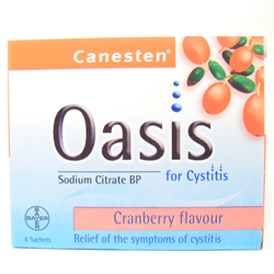 Canesten Oasis Cranberry Flavour- For Cystitis