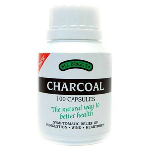 Braggs Charcoal Tablets 100 Tablets