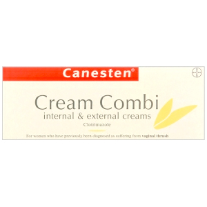 Canesten Combi 10g+5g Vaginal Thrush Treatment Cream