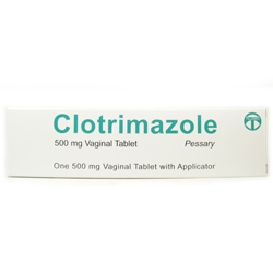 Clotrimazole Tablets 500mg Pessary