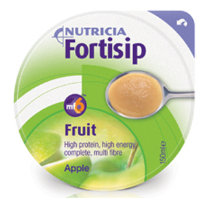 Fortisip Fruit Splmnt Dst Appl Apple - 3x150g