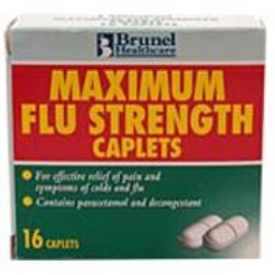 Brunel Maximum Flu Strength 16 Caplets