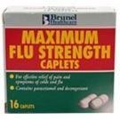 Brunel Maximum Flu Strength 16 Caplets