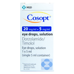 Cosopt Eye Drops 5ml Eye Drops