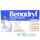 Benadryl Allergy Relief 24 Capsules